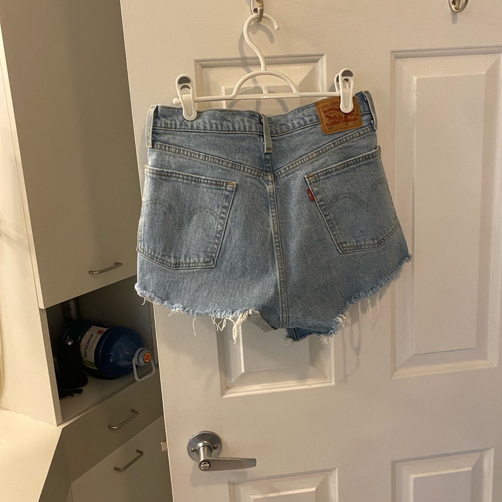 Levi's Women's Light Blue Jean Shorts